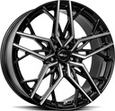 BROCK B44 BLACK FULL POL 8.5x19 5/114.3 ET40 CB72.6