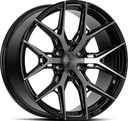 VOSSEN HF6.4 TINTED GLOSS BLACK 10x22 6/135 ET-18 CB87.1