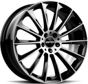 GMP STELLAR BLACK DIAM 9x18 5/112 ET50 CB66.6