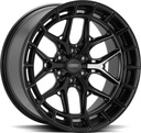 VOSSEN HFX1 SATIN BLACK 8.5x17 6/130 ET35 CB84.1