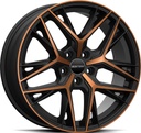 GMP LUNICA SATIN BLACK BRONZE DIAM 8.5x20 5/114.3 ET35 CB64.1