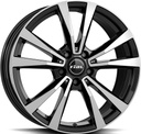 RIAL M12 DIAM BLACK POL 8x18 5/112 ET43 CB66.6
