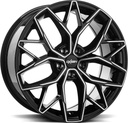 OXIGIN OXID BLACK FULL POL 8.5x19 5/112 ET30 CB66.6