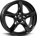 BROCK RC30 SHINY BLACK 7x16 5/112 ET41 CB66.7