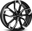 BROCK RC34 BLACK FULL POL 7.5x17 5/112 ET29 CB66.6