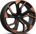 GMP REBEL SATIN BLACK BRONZE DIAM 8.5x20 5/112 ET45 CB66.5