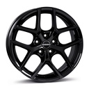 BORBET Y BLACK GLOSS 8x18 5/100 ET40 CB64