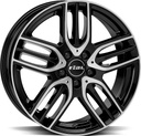 RIAL M14 DIAM BLACK POL 7.5x18 5/112 ET48.4 CB66.5