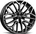 GMP MATERIA BLACK DIAMOND 8.5x19 5/112 ET38 CB66.5