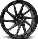 BROCK RC36 SHINY BLACK 7x18 5/108 ET47.5 CB63.4