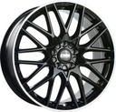 CMS C25 DIAMOND RIM BLACK GLOSS 8.5x19 5/112 ET40 CB66.5