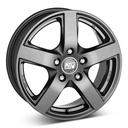 MSW 55 VAN M.DARK GREY | 7X17 5-120 E49 C65,1 R14 7x17 5/120 ET49 CB65.1