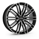 AVUS AC-M08 BLACK POLISHED 10x21 5/130 ET50 CB71.6