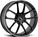 R-SERIES R14 BLACK POL 9.5x21 5/112 ET31 CB66.6
